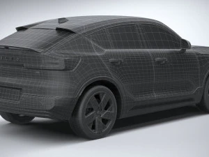Volvo C40 Recharge 2022 3D Model