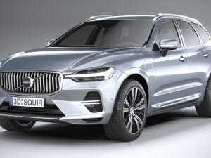 Volvo XC60 2022 Model 3D