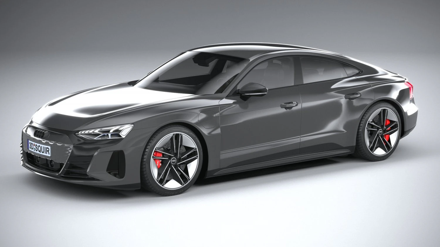 Audi RS E-tron GT 2022 3D Model .c4d .max .obj .3ds .fbx .stl .blend