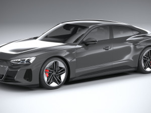 Audi RS E-tron GT 2022 3D Model