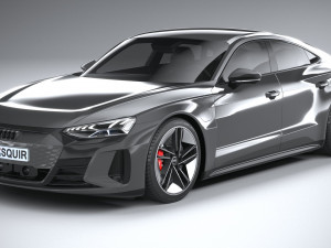 Audi RS E-tron GT 2022 3D Model