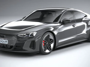 Audi RS E-tron GT 2022 3D Model