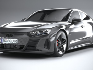 Audi RS E-tron GT 2022 3D Model