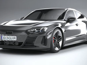 Audi RS E-tron GT 2022 3D Model