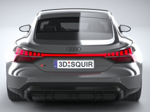 Audi RS E-tron GT 2022 3D Model