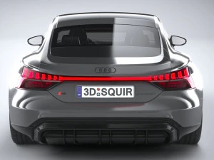 Audi RS E-tron GT 2022 3D Model