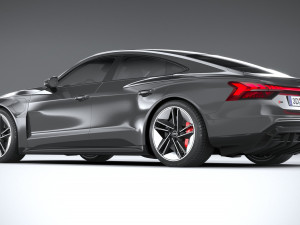 Audi RS E-tron GT 2022 3D Model