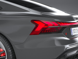 Audi RS E-tron GT 2022 3D Model