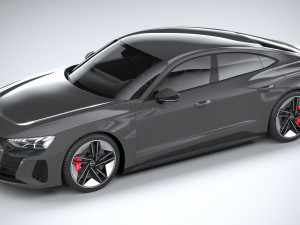Audi RS E-tron GT 2022 3D Model