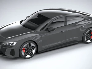 Audi RS E-tron GT 2022 3D Model