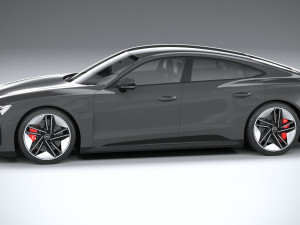Audi RS E-tron GT 2022 3D Model