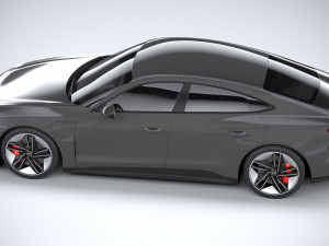 Audi RS E-tron GT 2022 3D Model