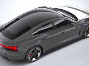 Audi RS E-tron GT 2022 3D Model