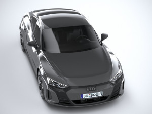 Audi RS E-tron GT 2022 3D Model