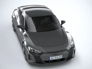 Audi RS E-tron GT 2022 3D Model