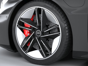Audi RS E-tron GT 2022 3D Model