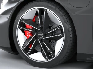 Audi RS E-tron GT 2022 3D Model