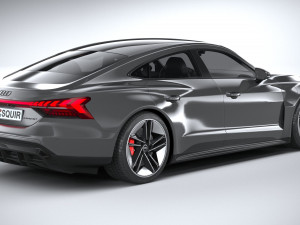 Audi RS E-tron GT 2022 3D Model