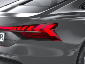 Audi RS E-tron GT 2022 3D Model