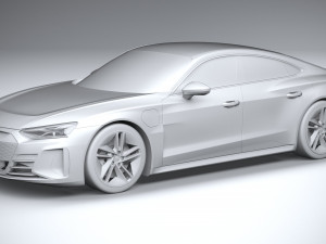 Audi RS E-tron GT 2022 3D Model