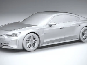 Audi RS E-tron GT 2022 3D Model