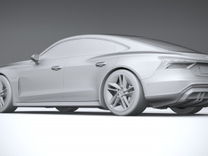 Audi RS E-tron GT 2022 3D Model