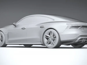 Audi RS E-tron GT 2022 3D Model