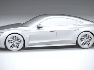 Audi RS E-tron GT 2022 3D Model