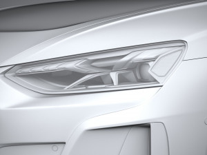 Audi RS E-tron GT 2022 3D Model