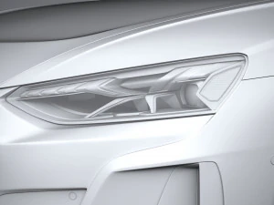 Audi RS E-tron GT 2022 3D Model