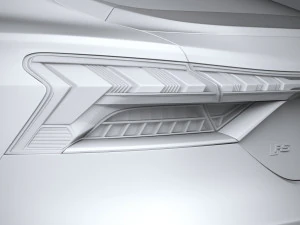 Audi RS E-tron GT 2022 3D Model