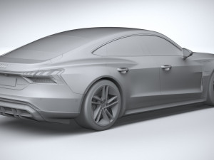 Audi RS E-tron GT 2022 3D Model