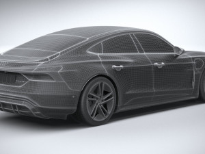 Audi RS E-tron GT 2022 3D Model