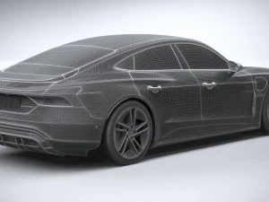 Audi RS E-tron GT 2022 3D Model