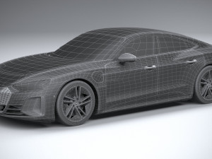 Audi RS E-tron GT 2022 3D Model