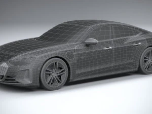 Audi RS E-tron GT 2022 3D Model