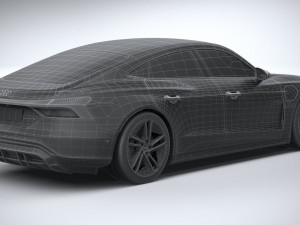 Audi RS E-tron GT 2022 3D Model