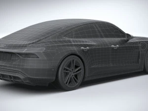 Audi RS E-tron GT 2022 3D Model