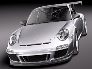 Porsche 911 GT3 Cup Racing 2011 3D Модель