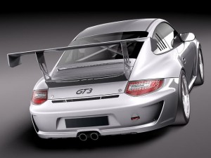 Porsche 911 GT3 Cup Racing 2011 3D Модель