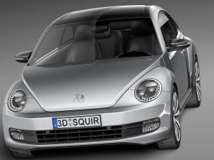 Volkswagen Beetle 2012 3D Model