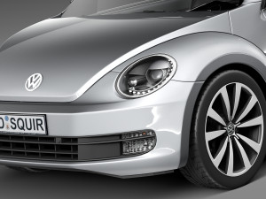 Volkswagen Beetle 2012 3D Model