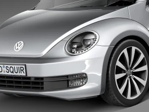 Volkswagen Beetle 2012 3D Model