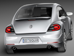 Volkswagen Beetle 2012 3D Model