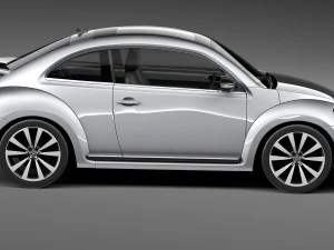 Volkswagen Beetle 2012 3D Model
