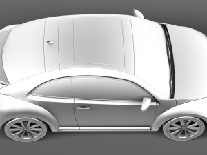Volkswagen Beetle 2012 3D Model