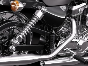 Harley Davidson Sportster 1200 2010 3D Model