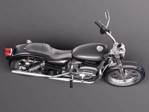 Harley Davidson Sportster 1200 2010 3D Model