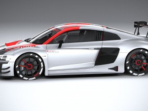 Audi R8 LMS GT3 2020 Lowpoly 3D 模型