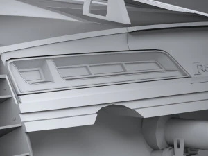 Audi R8 LMS GT3 2020 Lowpoly 3D Model